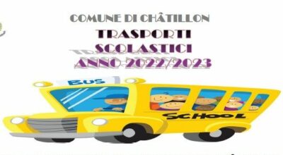 Servizio di trasporto scolastico 2022-2023. Scadenza 7 settembre 2022.