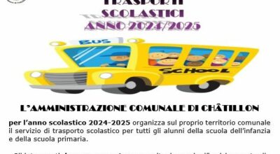 Iscrizione servizio scuolabus anno scolastico 2024-2025  scadenza 4 luglio 2024