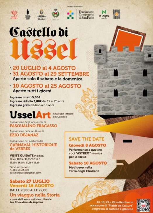 Castello di Ussel - APERTO sino al 29 settembre