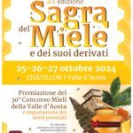 21 SAGRA DEL MIELE E DEI SUOI DERIVATI E LO PAN NER 25-26-27 OTTOBRE 2024