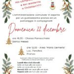 Pranzo di Natale per ultrasettantenni residenti - 22 dicembre 2024
